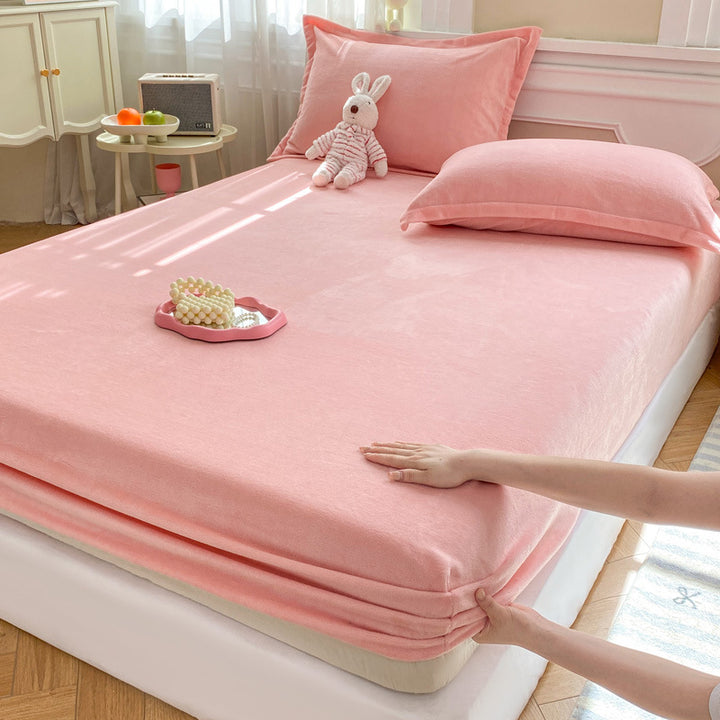 Ultra-weicher Fleece-Matratzenbezug