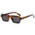 Damen modische Sonnenbrille im angesagten Schildpatt-Design Karnz