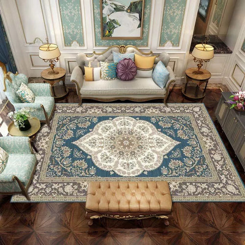 Elegante Vintage-inspirierte Teppich