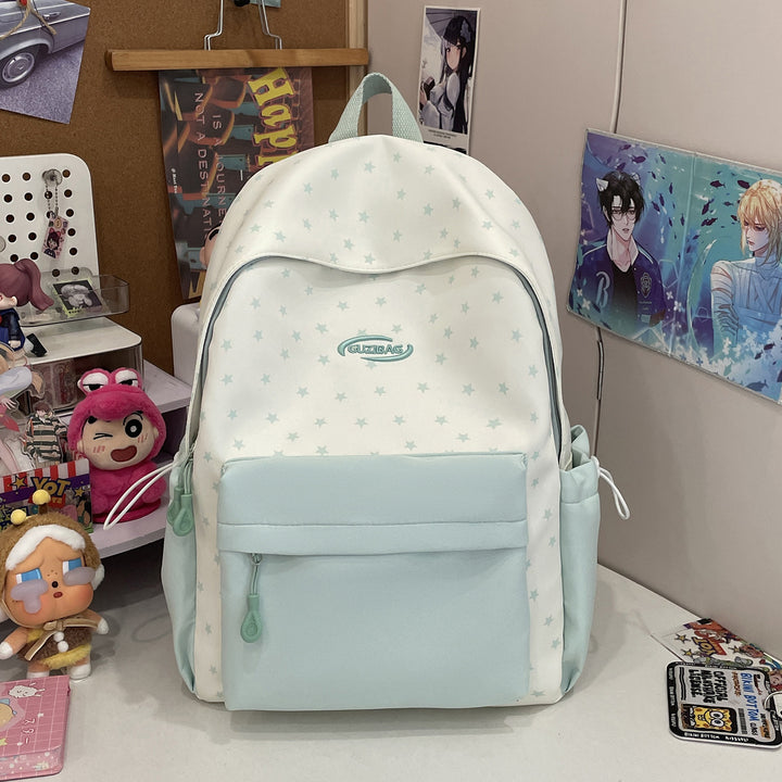 Stylische bedruckte Rucksack mit lustigen Charakterakzenten Karnz