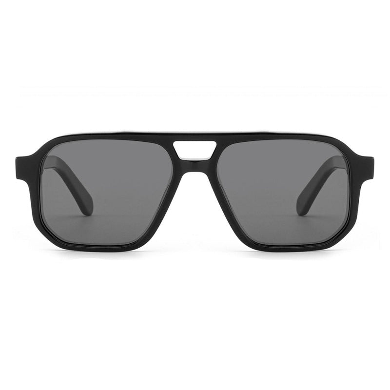 Damen Sonnenbrille im modernen, geometrischen Design mit robustem Rahmen und UV-Schutz Karnz