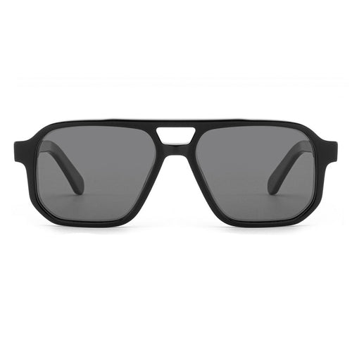 Damen Sonnenbrille im modernen, geometrischen Design mit robustem Rahmen und UV-Schutz Karnz