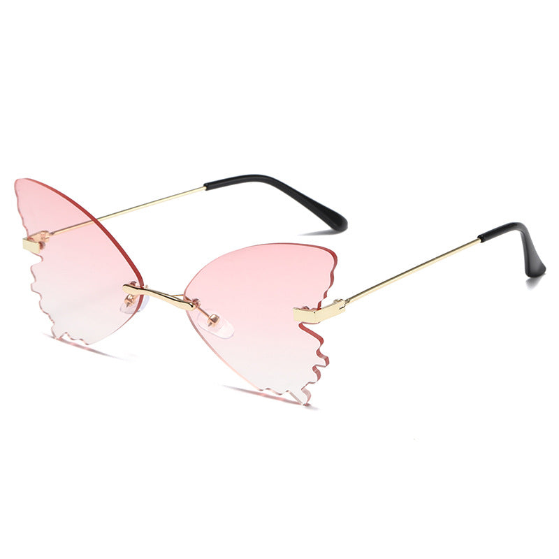 Damen Sonnenbrille im Schmetterlingsdesign mit UV-Schutz Karnz