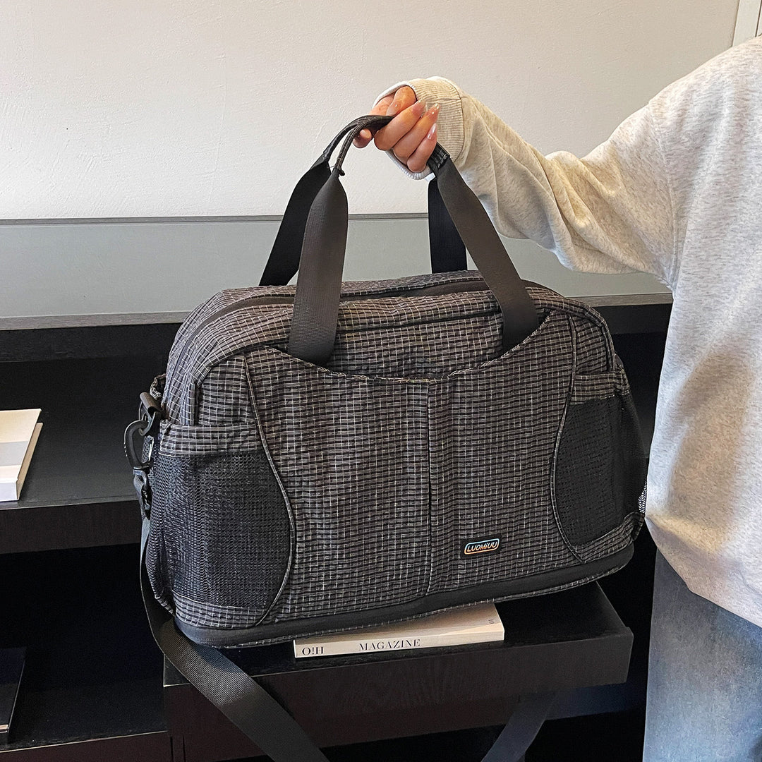 Texturiertes Sport-Duffle-Karnz
