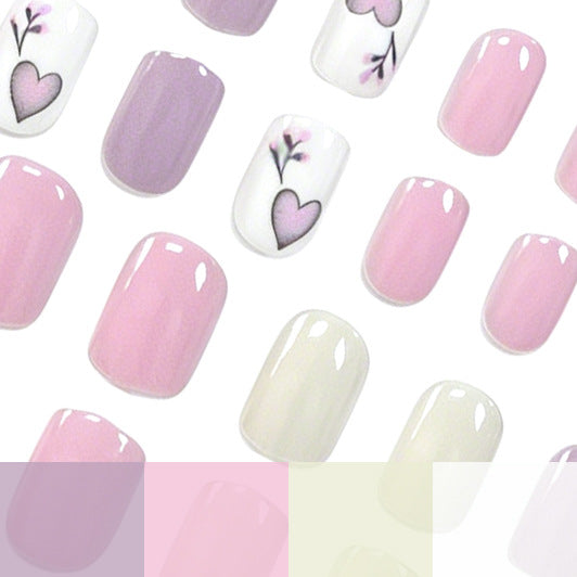 Künstlerische Herz-Design Nagelkunst Verbesserungen Karnz