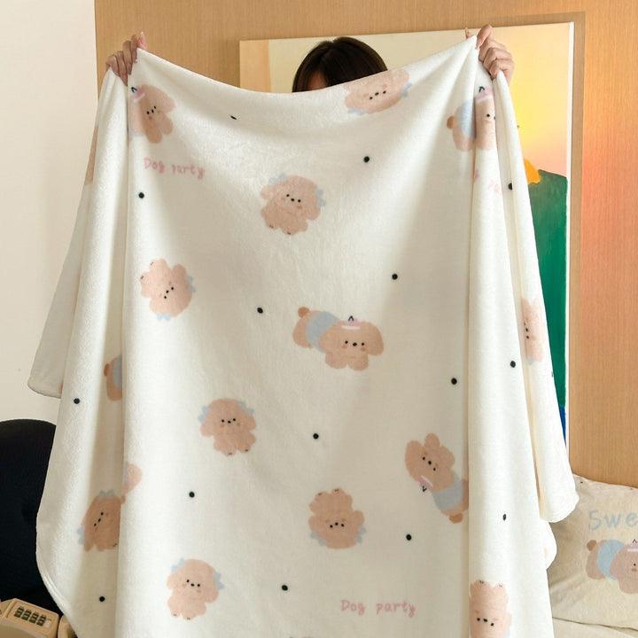 Liebenswerte Charakter-Themen Fleece-Decke