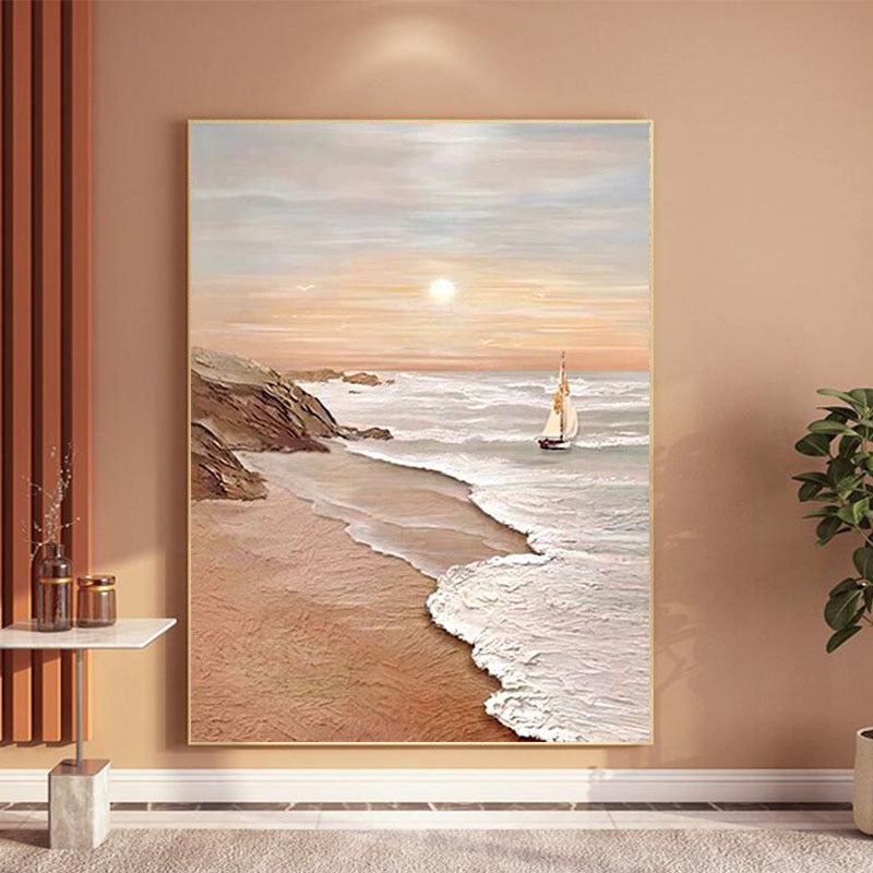 Küstenruhe Landschaft Leinwand Kunst