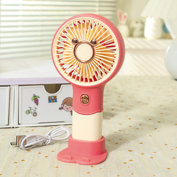 Damen Tragbarer Handventilator mit ergonomischem Design und USB-Anschluss Karnz