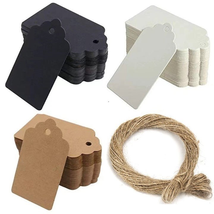 Umweltfreundliche Kraftpapier-Hangtags Karnz