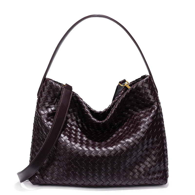 Texturiertes gewebtes Hobo Bag Karnz
