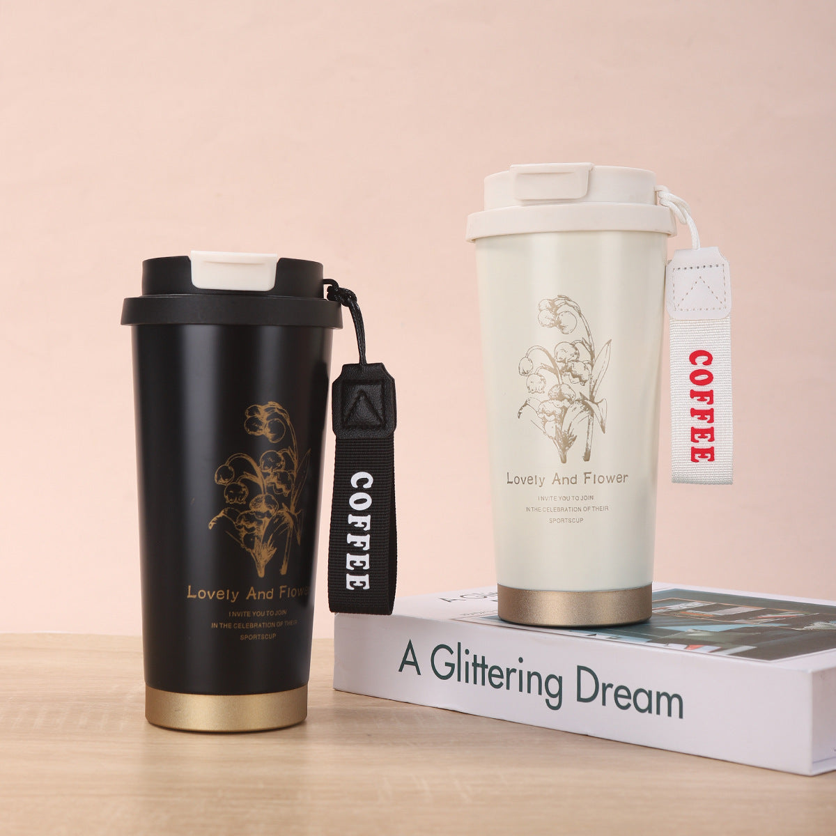 Damen eleganter und isolierter To-Go Trinkbecher Karnz