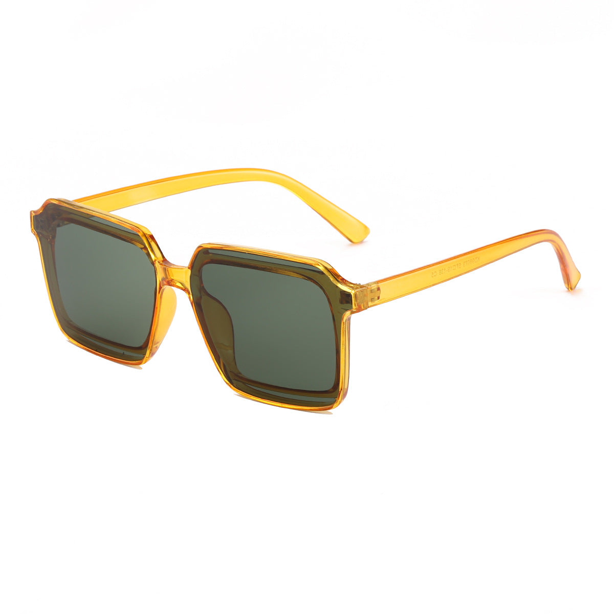 Damen moderne quadratische Sonnenbrille mit stilvollen Details Karnz