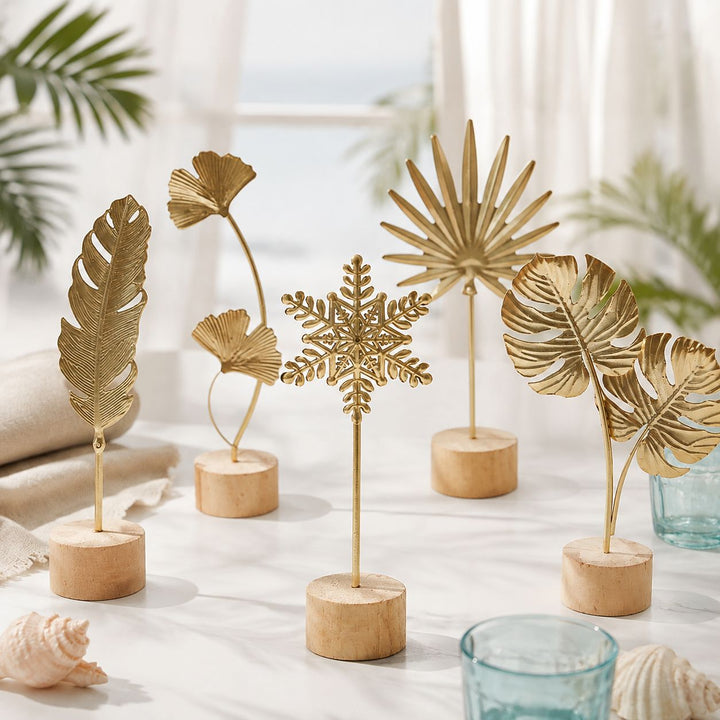 Ginkgo-Blatt-Skulptur