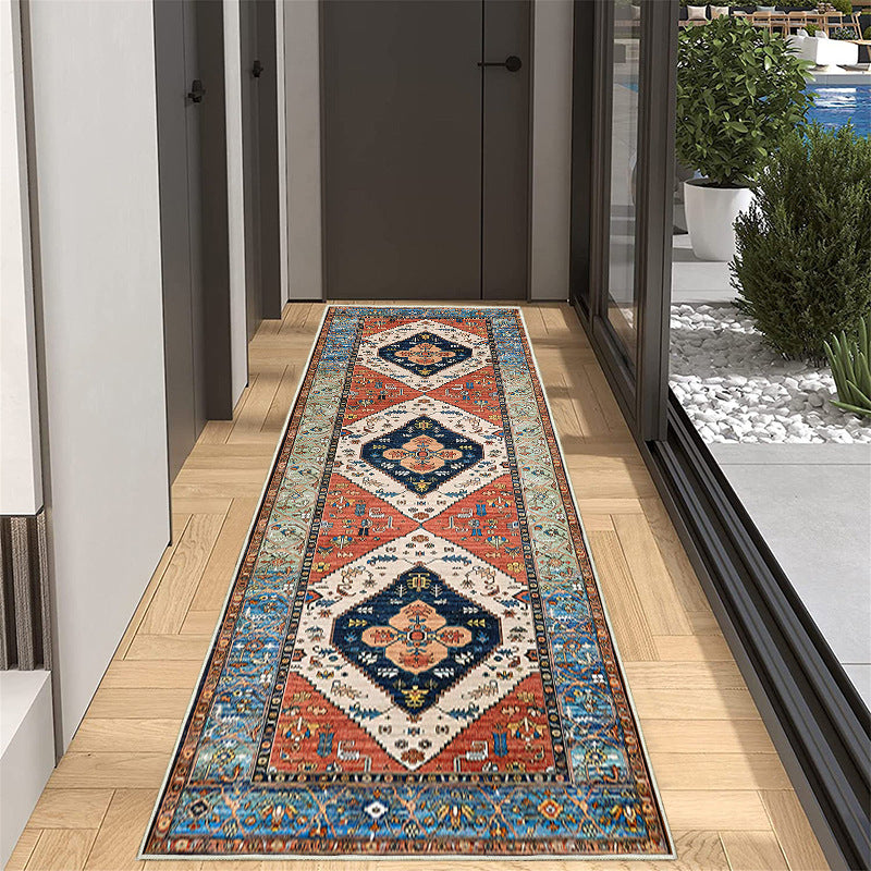 Eleganter geometrischer Muster-Läufer Teppich Karnz