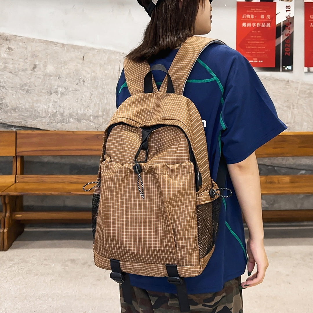 Leichtgewicht Rautenmuster Rucksack Karnz