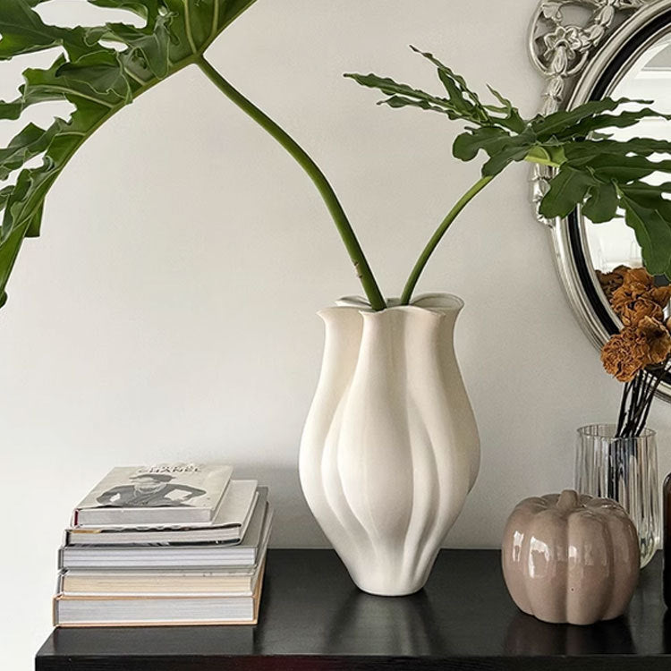 Moderne Kurvenform Dekorative Vase
