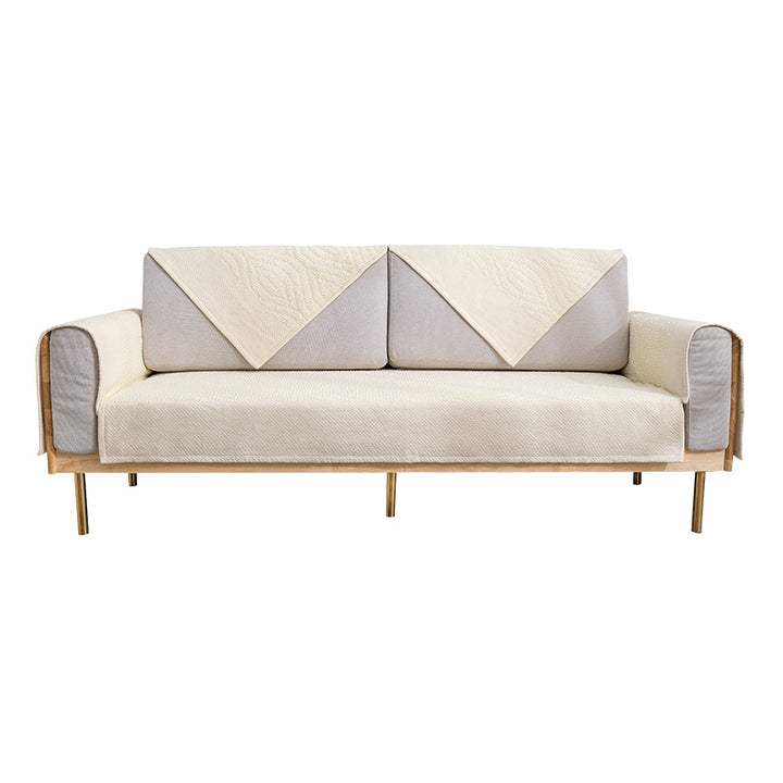 Gestepptes Sofaschutz-Set Karnz