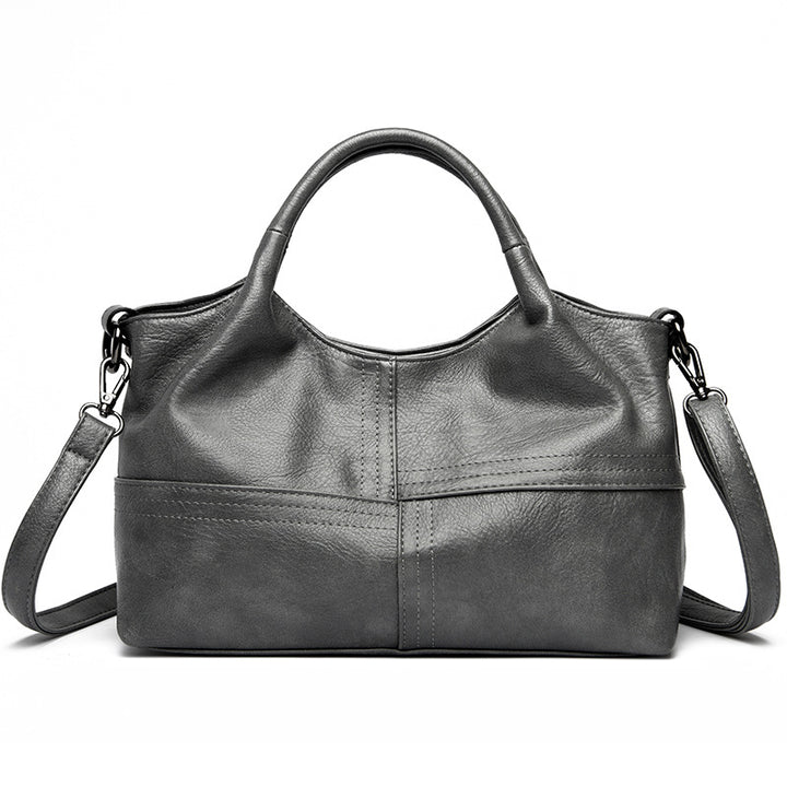 Klassische Kunstleder Handtasche Karnz