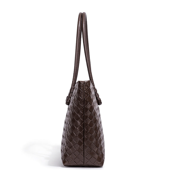 Woven Leather Tote Bag Karnz