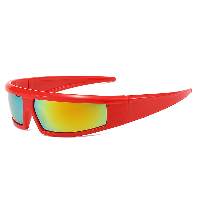 Damen Sportliche Sonnenbrille mit robustem Vollranddesign Karnz