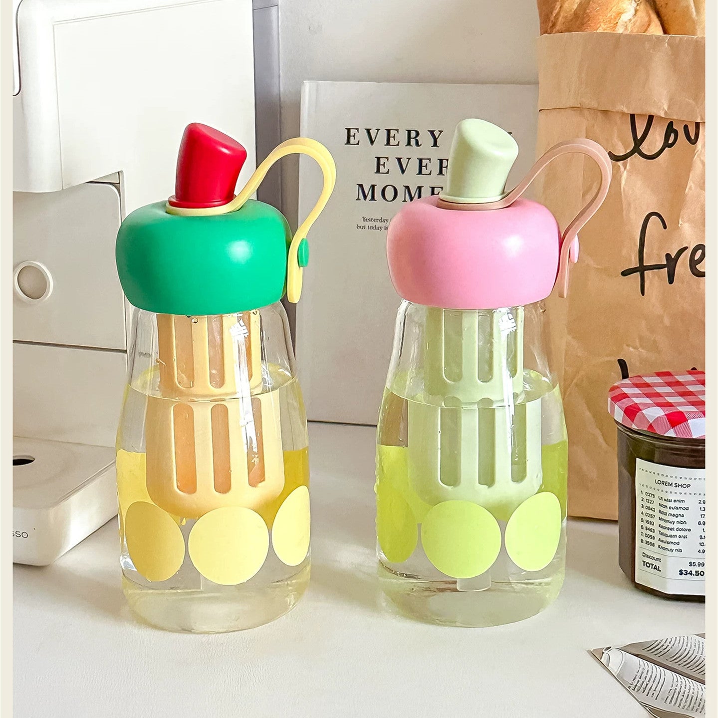 Damen kreative Wasserflasche Karnz