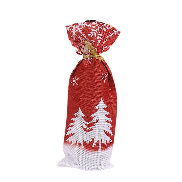 Geschenkbeutel mit festlichem Gnom-Motiv Karnz