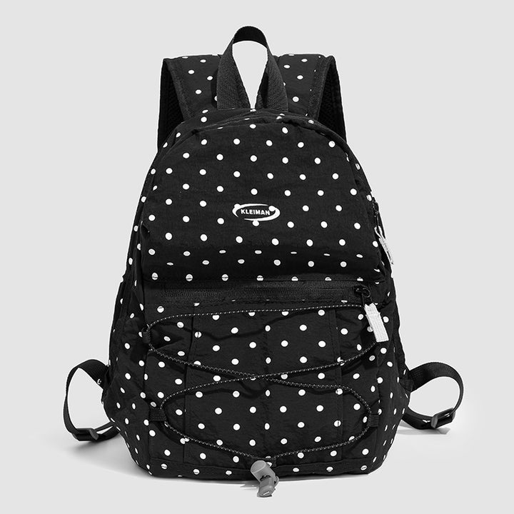 Trendy gepunkteter lässiger Rucksack Karnz