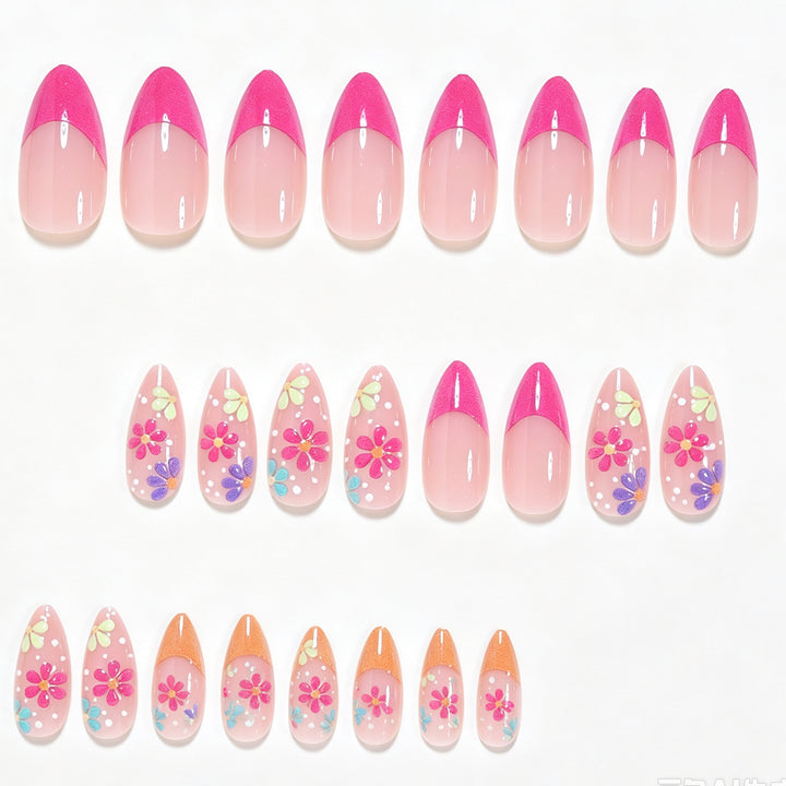 Floral Design Nail Art Kit Karnz