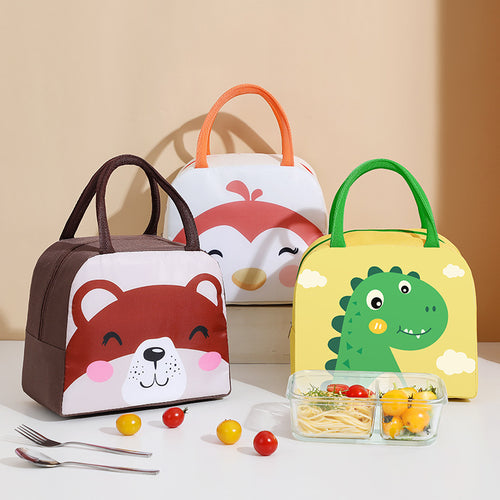 Niedliche Kuh-Themen isolierte Lunch Tasche
