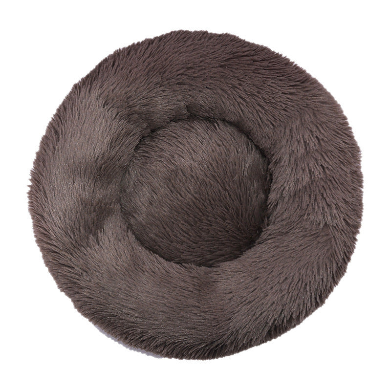 Rundes Plüsch Nest Hundebett