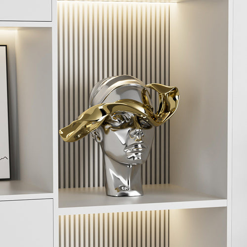 Dekorative Kopfskulptur