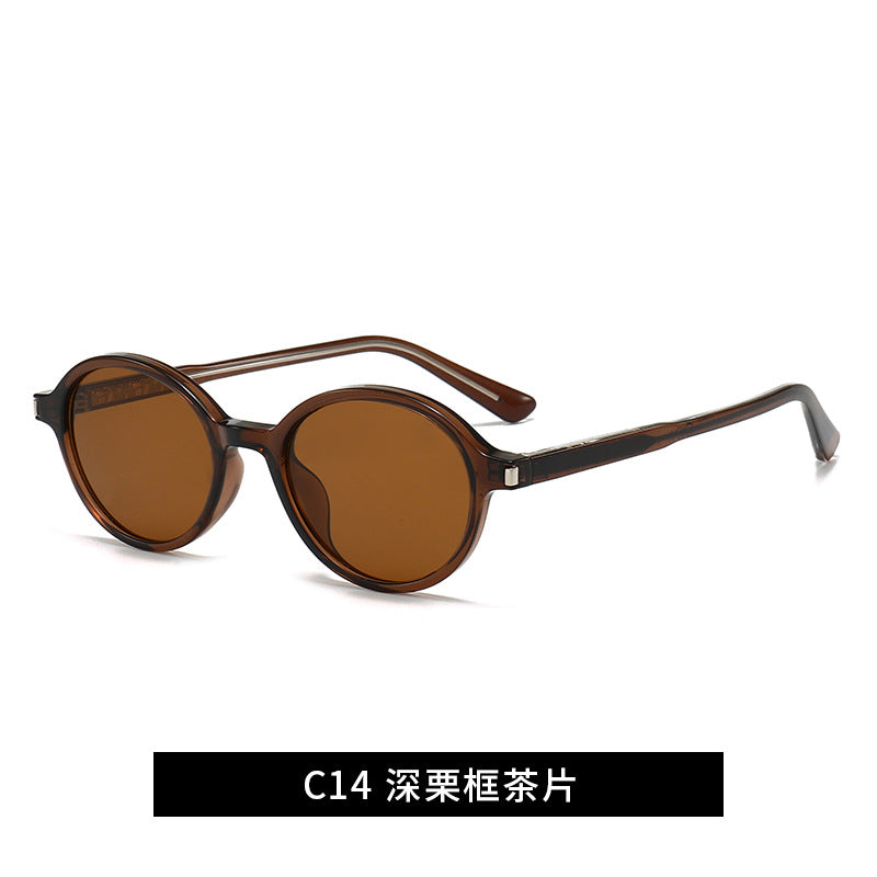 Damen modische Sonnenbrille mit geschwungenem Rahmen Karnz
