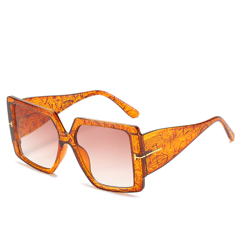 Einzigartige Oversized Geometrische Sonnenbrille Karnz