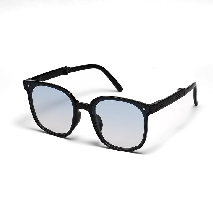 Damen quadratische Sonnenbrille mit innovativem Kunststoffrahmen und polarisierten Gläsern Karnz