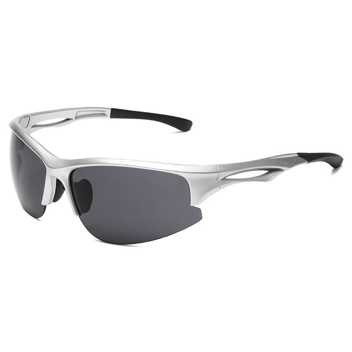 Damen Sportliche Sonnenbrille mit aerodynamischem Design und polarisierten Gläsern Karnz