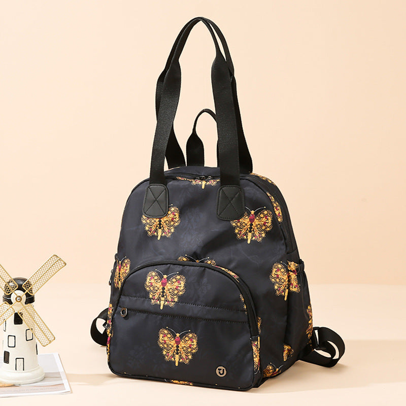 Blumenmuster Multi-Funktions-Rucksack Karnz