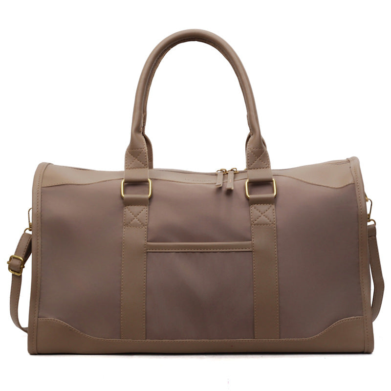 Klassische Leder Reise Duffle Karnz