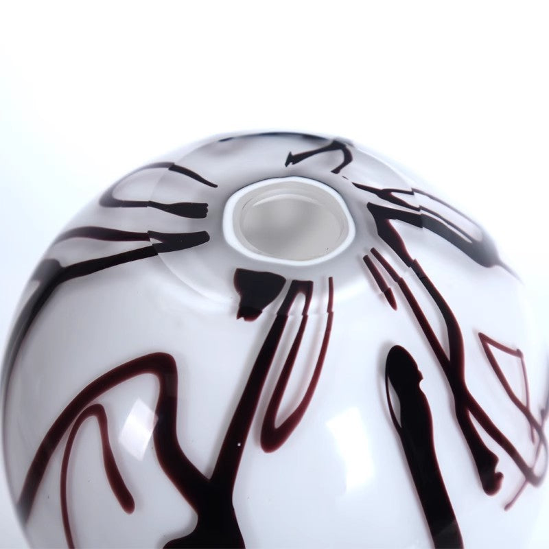 Künstlerische Glas-Blumenvasen