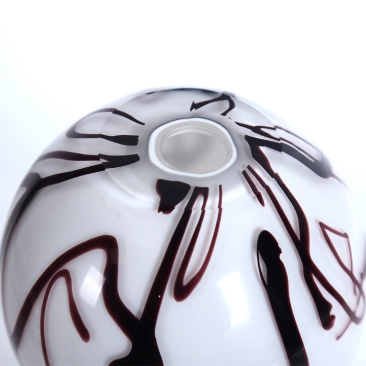 Künstlerische Glas-Blumenvasen
