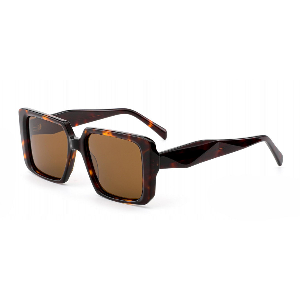 Damen Sonnenbrille im modernen, kantigen Design mit UV-Schutz Karnz