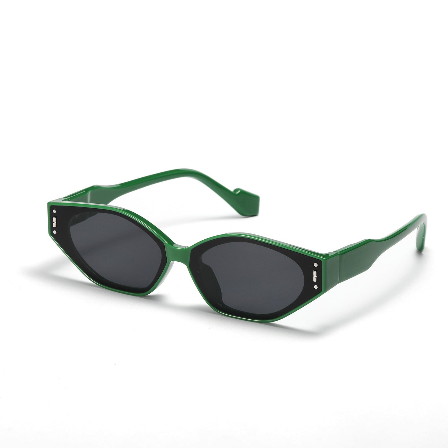 Damen geometrische Sonnenbrille im futuristischen Design Karnz