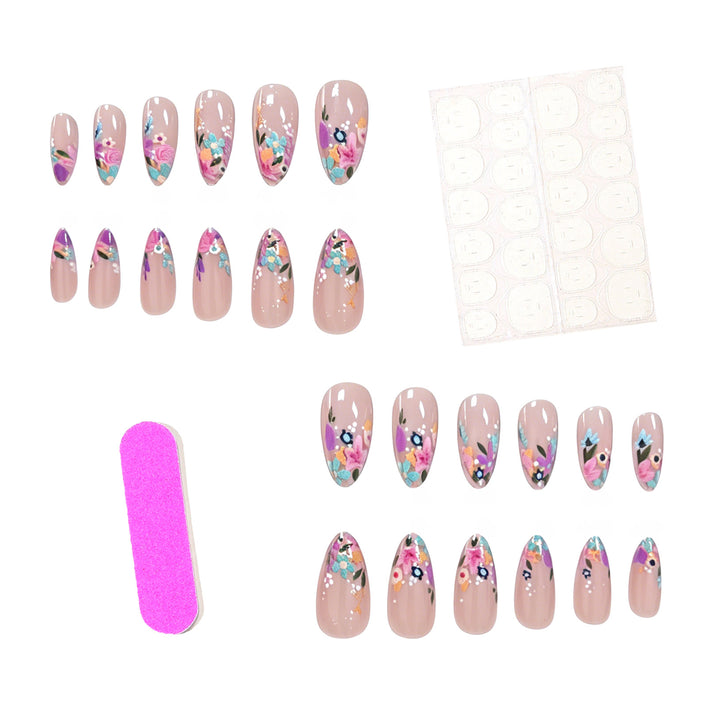Florale Acryl-Nagelkunst-Verzierungen Karnz 1789915430
