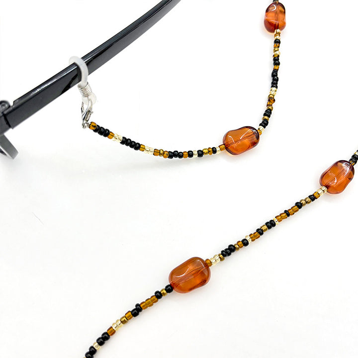 Stylischer Perlen-Brillenhalter Karnz