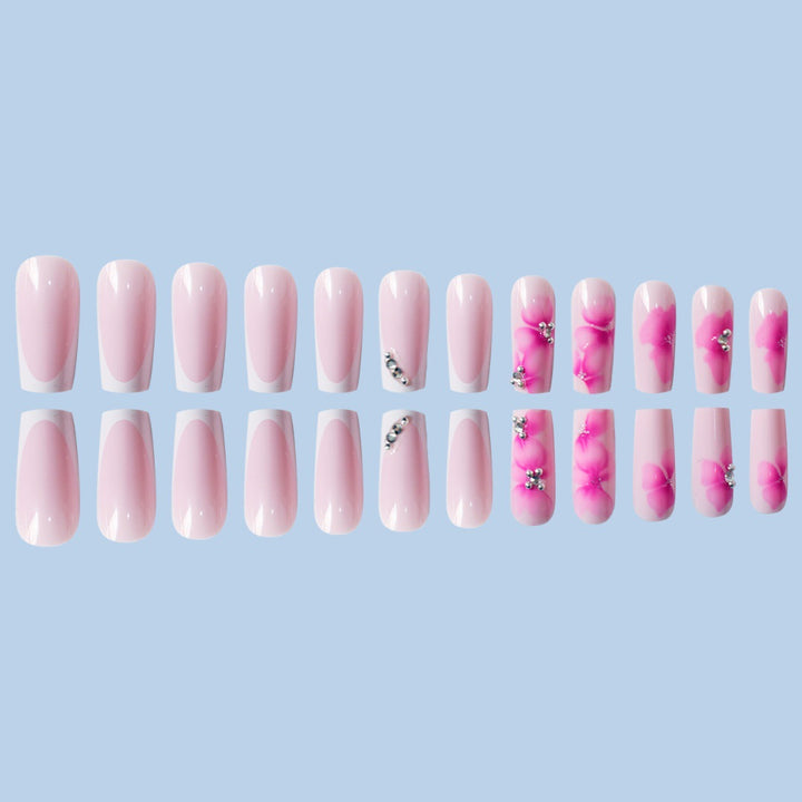 Floral Art Press-On Nagelset Karnz