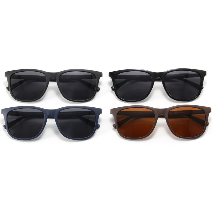 Damen modische Sonnenbrille mit robustem, mattem Rahmen Karnz