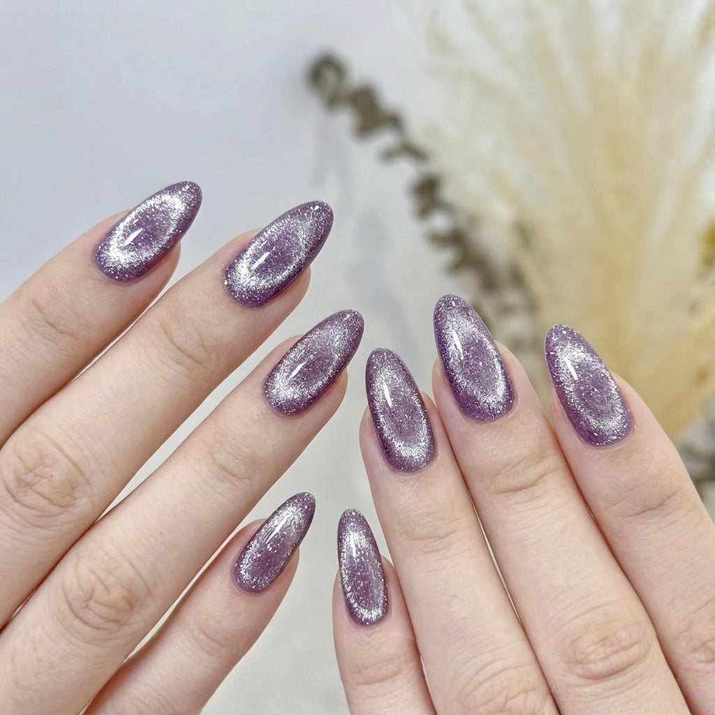 Glitzernde Gel Press-On Nagelspitzen