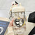 Damen Trinkflasche mit lustigem Design Karnz