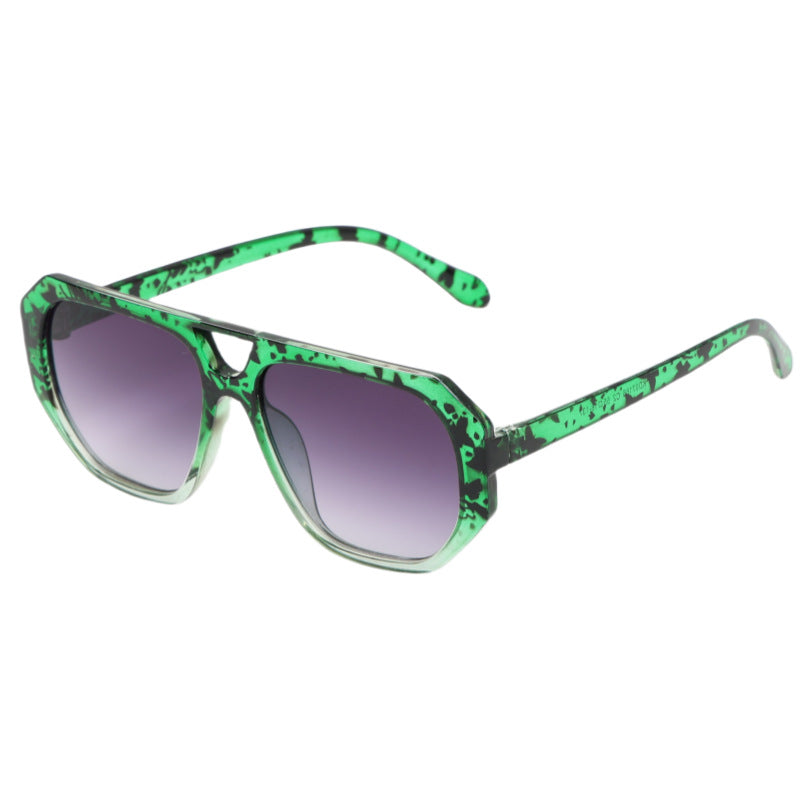 Damen auffällige oversized Sonnenbrille mit einzigartigem Rahmen Karnz