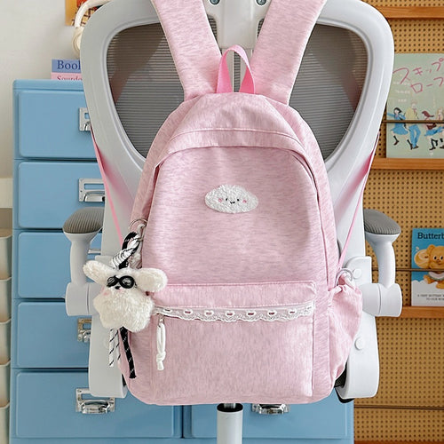 Verspielter Plüsch-Hase Rucksack