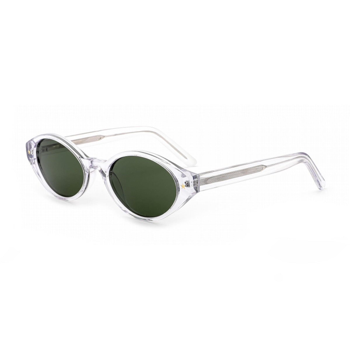Damen Sonnenbrille im ovalen Retro-Design mit höchstem UV-Schutz Karnz